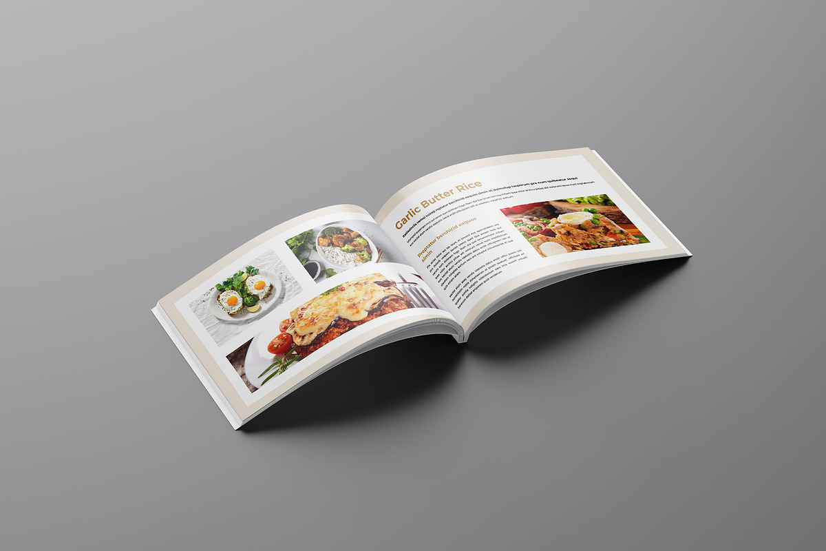 Recipe Book &Cooking Magazine Layout, a Magazine Template by Seeing-art (Photo 5 of 10)