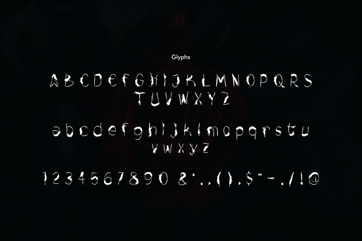 Satan Font preview 7