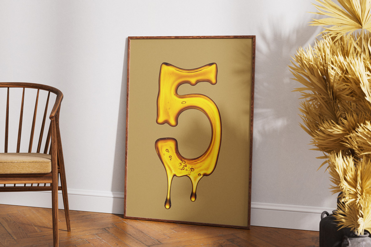 Melted Honey Font, a Font by Handmadefont (Photo 3 of 10)