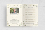 Funeral Program Template, a Flyer Template by BrandPacks (Thumbnail 3 of 5)