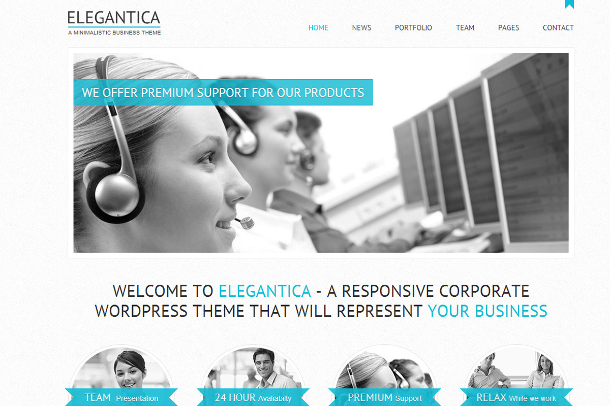 Elegantica - Business HTML Template, a Websites & App Template by PremiumCoding (Photo 5 of 5)