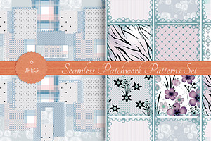 SALE PATCHWORK Seamless Pattern Vol3