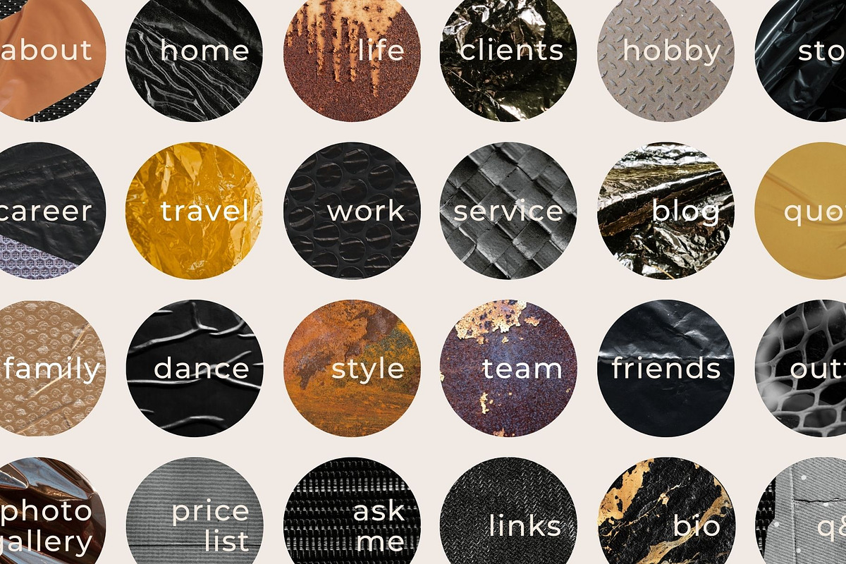 Instagram Highlight Cover Template, a Social Media Template by LuckPicture (Photo 3 of 4)