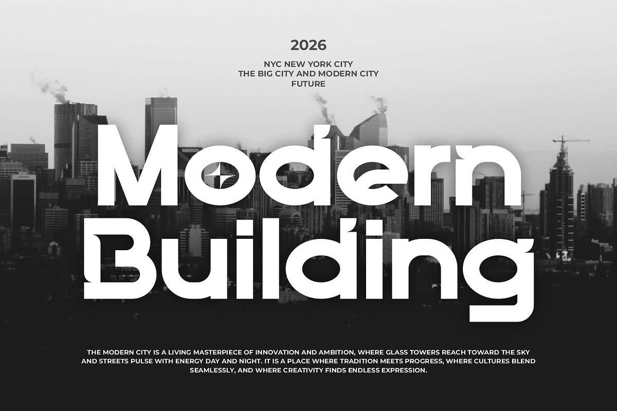 Qaftho || Modern Display Sans Serif, a Sans Serif Font by Ermedia Studio (Photo 6 of 10)