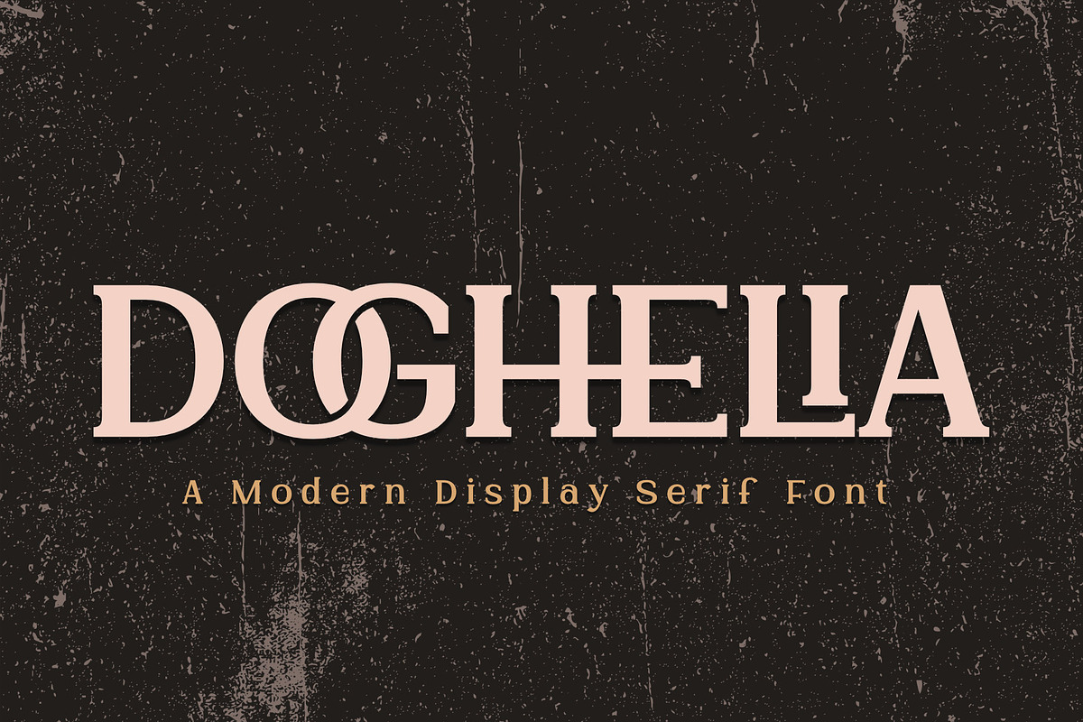 Doghelia | A Modern Serif Font, a Serif Font by Andrimada Creative (Photo 1 of 9)