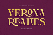 Verona Realies - Elegant Serif Font, a Serif Font by NexaLine (Thumbnail 1 of 10)