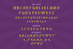 CHASLOW Groovy Retro Font