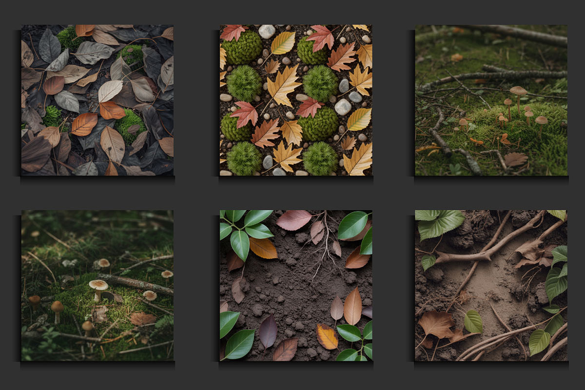 Forest Floor Texture Backgrounds, a Background Graphic by protabsorkar11 (Photo 2 of 4)