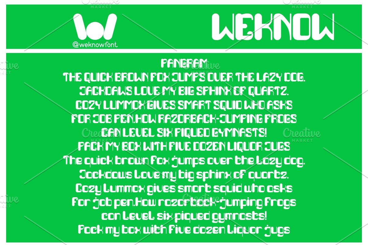 Fruit of life font, a Font by weknow (Photo 6 of 8)