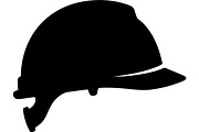 Safety Helmet Silhouette Bundle, a Work Illustration by balal (Thumbnail 11 of 13)