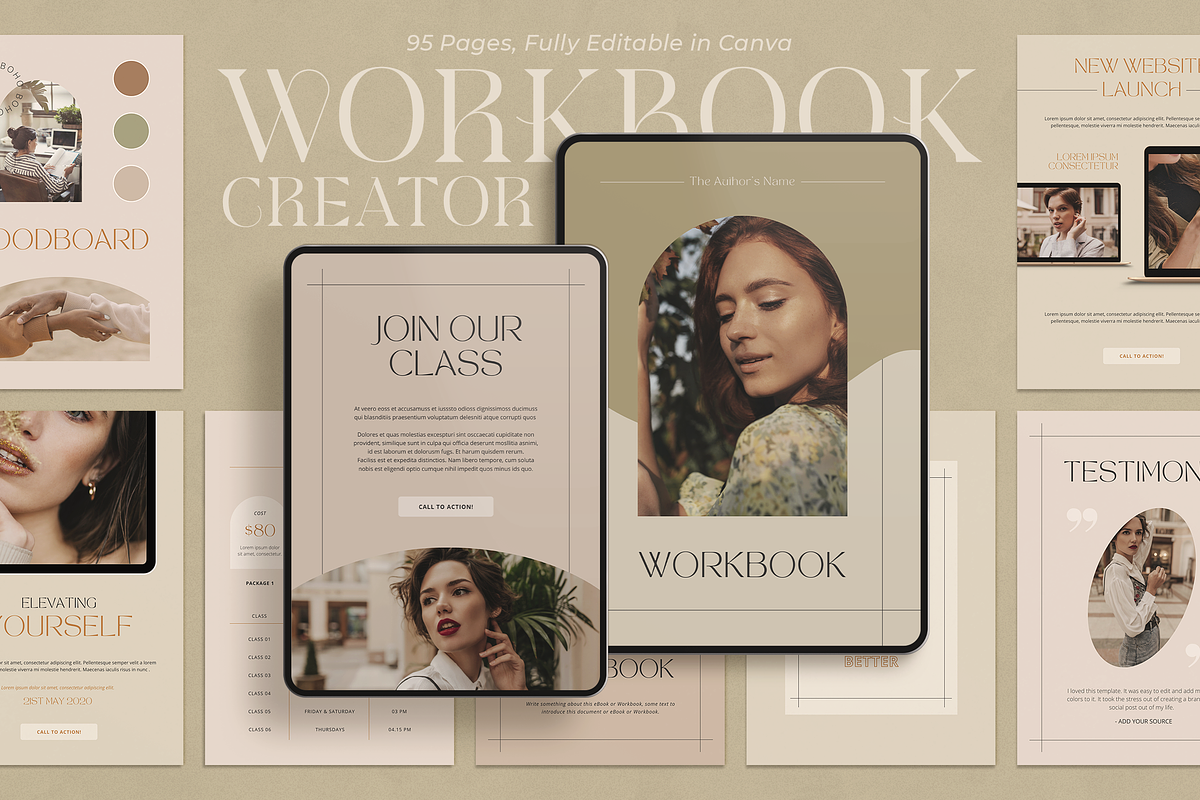 Bundle eBook and Workbook | CANVA, a Marketing Template by Eesome Design Studio (Photo 2 of 35)