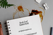 Barista Script, a Script Font by jennyhighsmith (Thumbnail 5 of 6)
