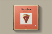 Pizza Box mockup - Luxury Edition, a Packaging Mockup by megostudi0 (Thumbnail 4 of 8)