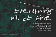 Funny Impressions-Messy Handwritten, a Handwritten Font by Yktypstd (Thumbnail 3 of 6)