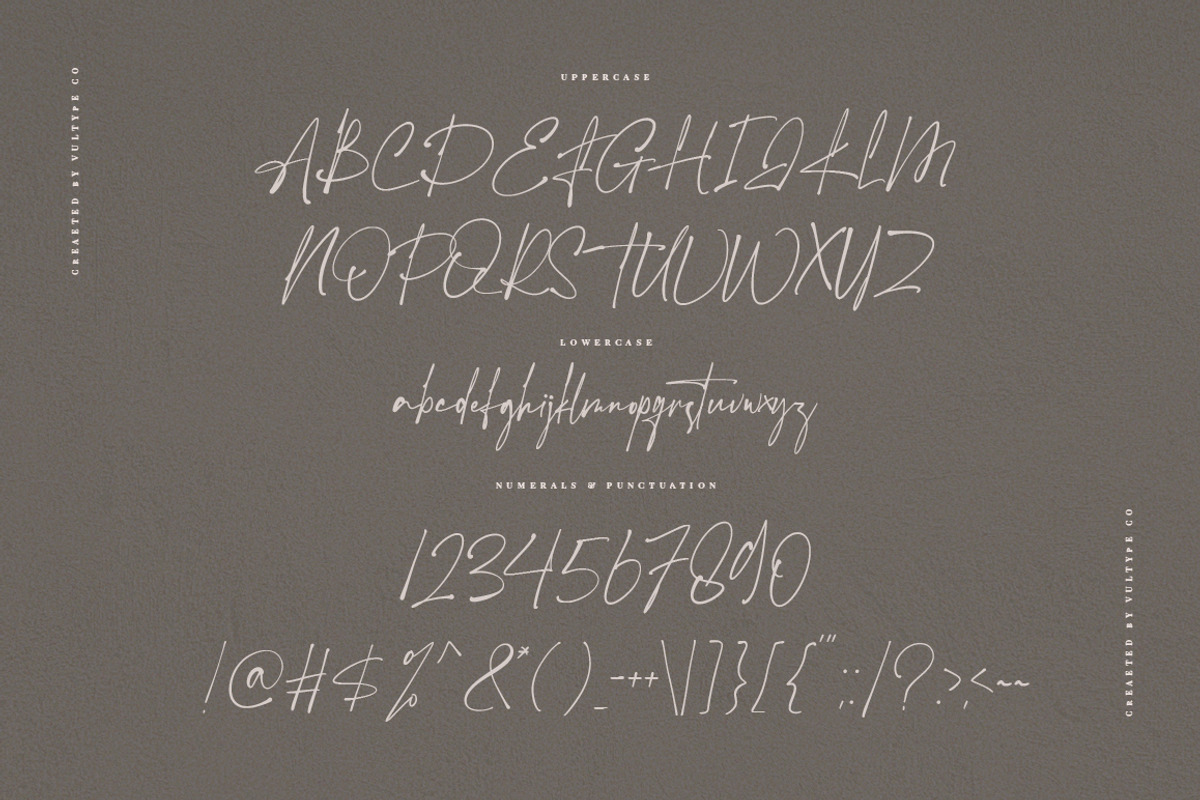 The Hamstter Signature Font, a Script Font by Vultype Co. (Photo 10 of 11)