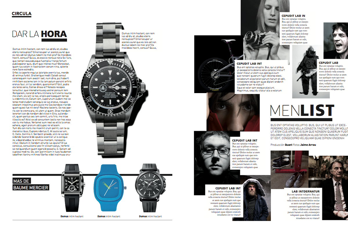 Magazine template, a Magazine Template by Cristian Villegas Studio (Photo 4 of 27)