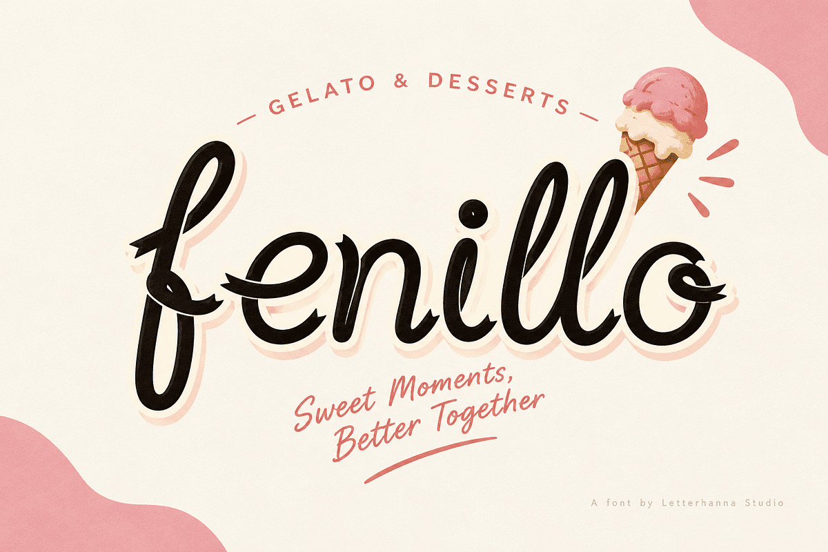 Vintela Atelier Ribbon Script Font, a Script Font by Letterhanna Studio (Photo 5 of 9)