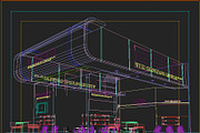 4 Exhibit Booth Design for TradeShow, an Architecture 3D Model by VisualCG (Thumbnail 8 of 28)