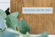 Wood Sign Mockup - Wedding Botanical, a Product Mockup by Harbor Design Co (Thumbnail 2 of 2)