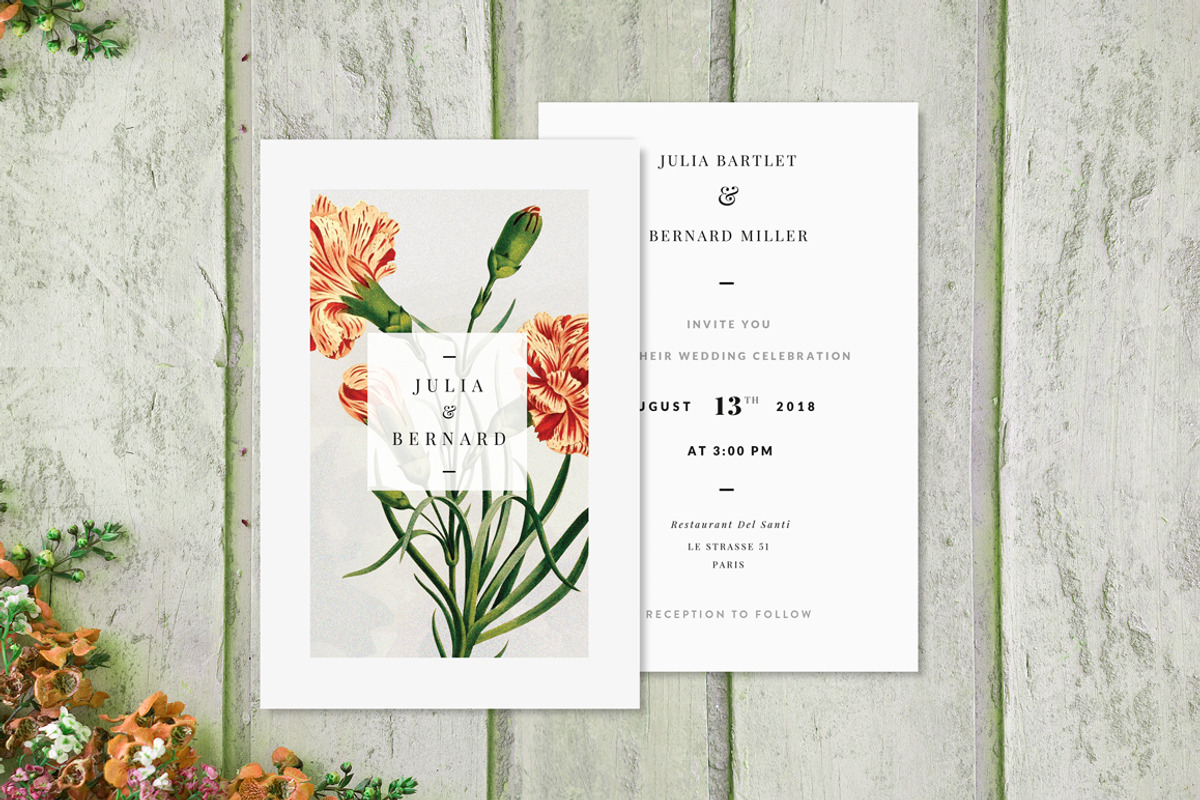Carnatia - Wedding Suite (Adobe), an Invitation Template by Europe.graphics (Photo 9 of 9)