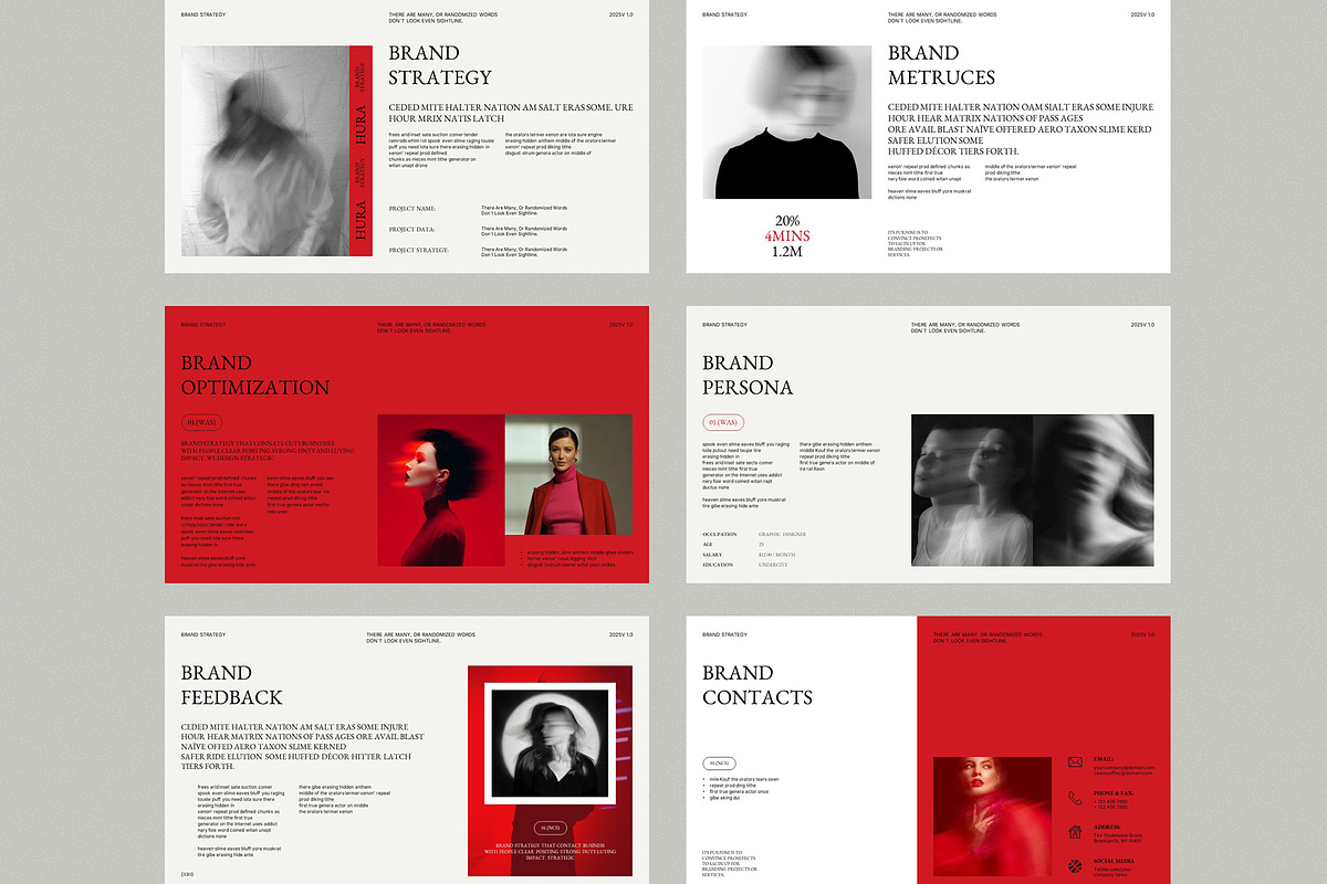 Brand Strategy Presentation Template, a Presentation Template by Pradaxa (Photo 7 of 7)