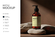 Cosmetic Skin Care Bottle Mockup, a Product Mockup by graphypix (Thumbnail 2 of 4)