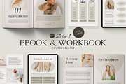 2in1 Ebook Workbook Template Bundle, a Templates & Theme by BoldNStudio (Thumbnail 1 of 28)