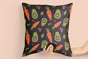 Veganism. Veggies, Fruits & Dishes, a Food Illustration by Renberrry.Store (Thumbnail 13 of 16)