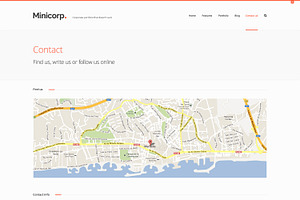 Minicorp - Agency WordPress Theme