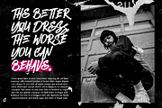 Echoed Vandalism Street Graffiti, a Handwritten Font by Ronny Studio (Thumbnail 7 of 9)