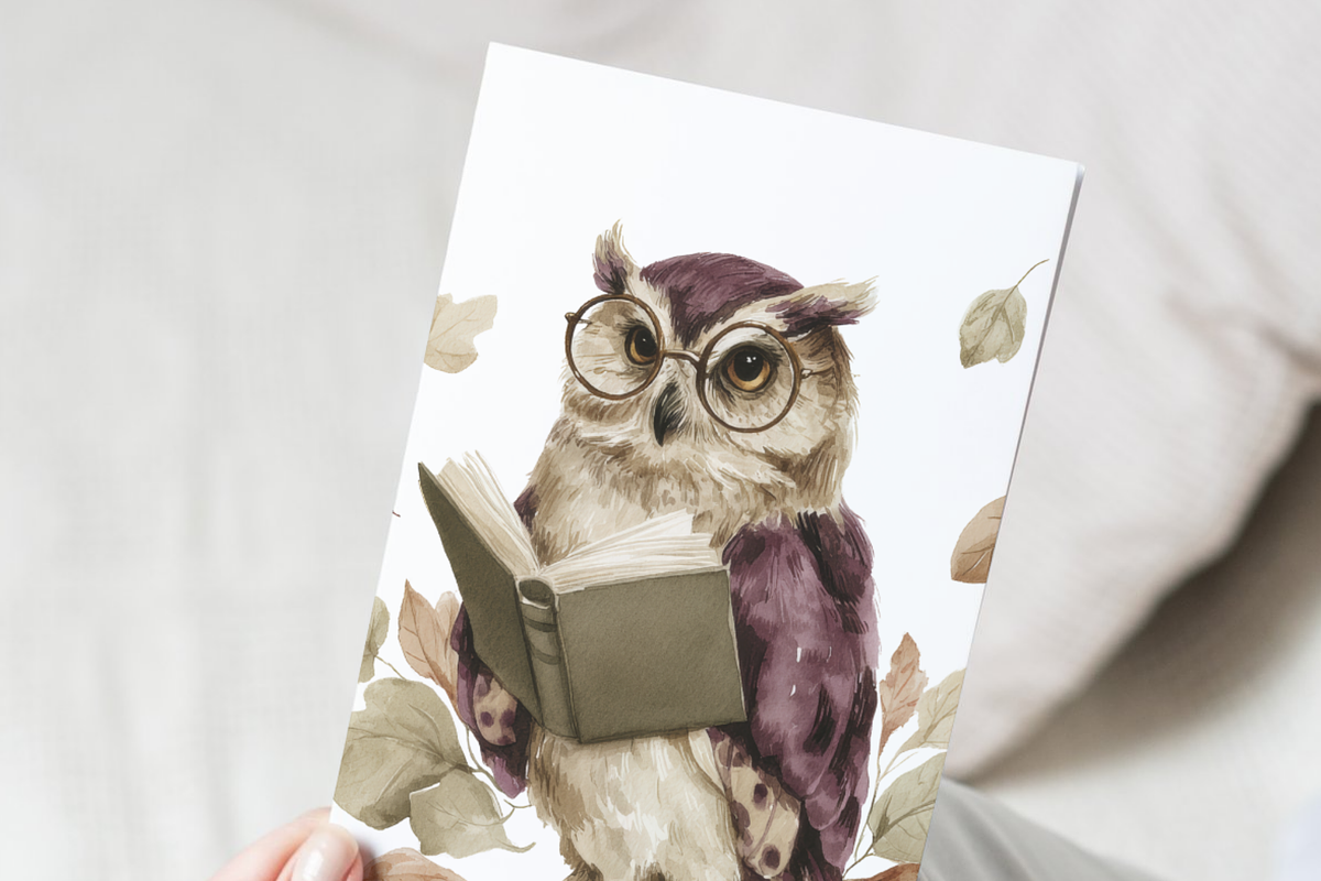 Owl Clipart Set, a Decorative Illustration by Pati Paints (Photo 9 of 10)