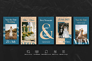 Wedding Social Stories PSD Templates, a Social Media Template by Giraffe Design Studio (Thumbnail 8 of 21)