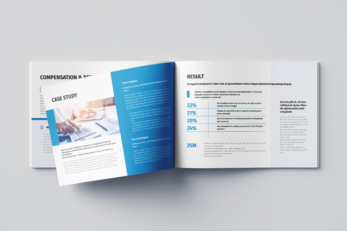 HR Employee Handbook Landscape, a Brochure Template by Pixelpick (Photo 6 of 9)