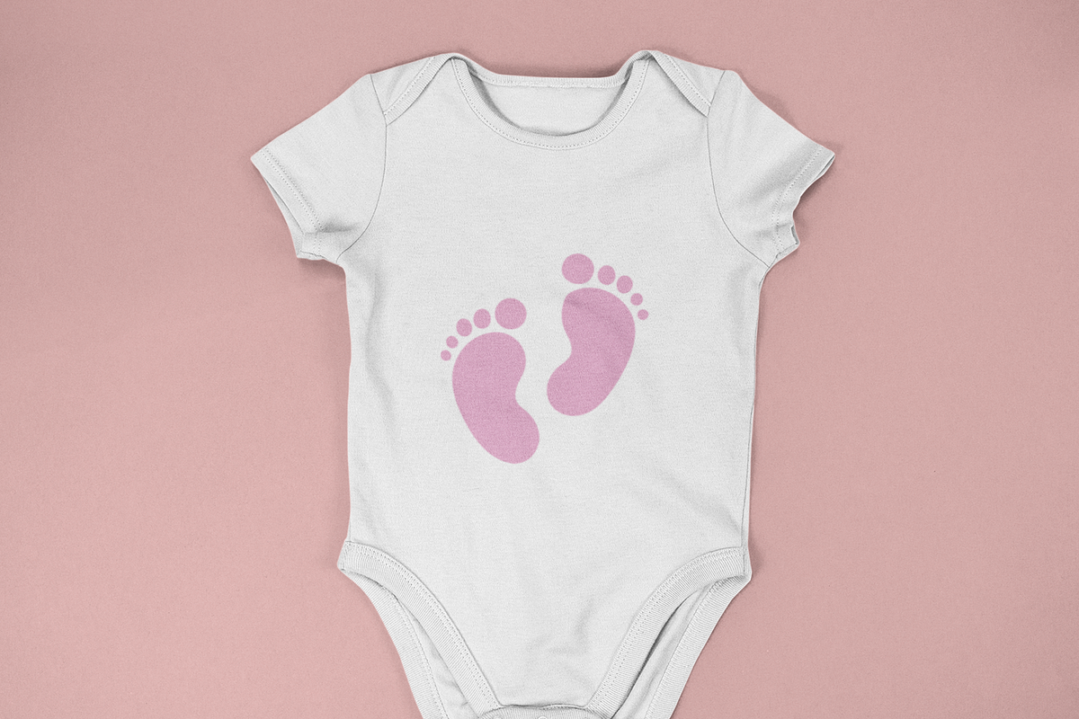 Baby Footprint,  BABY ON BOARD PNGs, an Object Graphic by bigmomentsdesign (Photo 3 of 7)