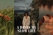 Slow Living Stories - Cozy Aesthetic, an Object Graphic by Natali Batu (Thumbnail 3 of 14)