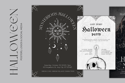 CANVA | Halloween posters & more