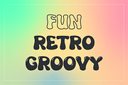 Grooven - Groovy Font, a Font by Salamahtype (Thumbnail 2 of 6)