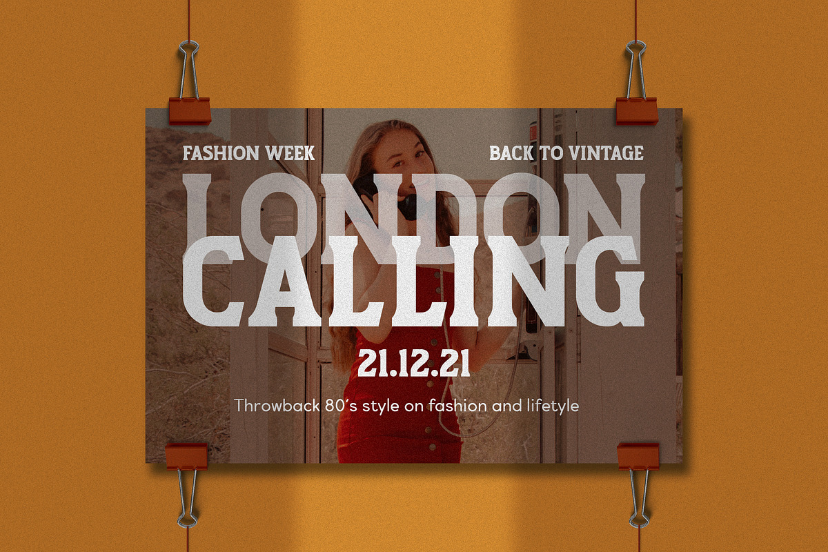 Mutone - Vintage Slab Serif, a Slab Serif Font by Typia Nesia (Photo 2 of 9)
