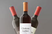Wine Bottle Mockup Kit, a Merchandise Mockup by PSD Market (Thumbnail 14 of 16)