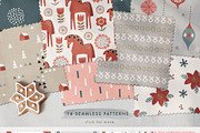 Scandinavian Christmas illustrations, an Animal Illustration by Tabita's shop (Thumbnail 6 of 11)