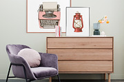 Nostalgia - vintage objects set, an Object Graphic by handsketched (Thumbnail 8 of 10)