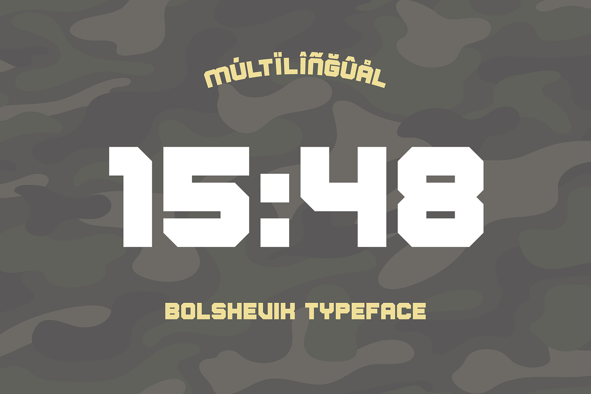 Bolshevik - Powerful Typeface, a Sans Serif Font by alpercakici (Photo 11 of 20)