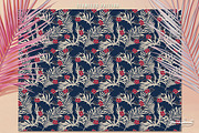 12JPG/EPS Tropical floral pattern, a Pattern Graphic by Theraphosath (Thumbnail 23 of 25)