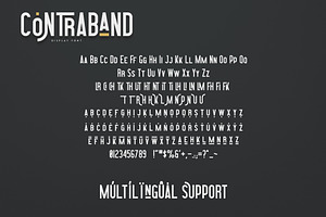 Highway Contraband - Font Duo More