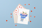 Love Message Valentine's day clipart, an Object Illustration by Felizabeth Design (Thumbnail 9 of 9)