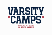 Varsity Camps - Slab Serif Font, a Slab Serif Font by SaktiAvellin (Thumbnail 1 of 5)