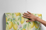 Watercolor Lemons SEAMLESS PATTERN, a Pattern Graphic by AYAKA Studio Co. (Thumbnail 4 of 9)