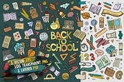 School Objects & Elements Set, an Object Graphic by BALABOLKA (Thumbnail 2 of 4)