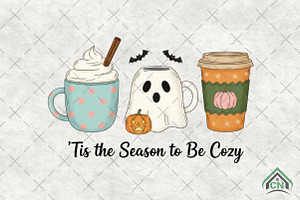 Cozy Halloween Fall PNG, an Illustration by Craft Nest