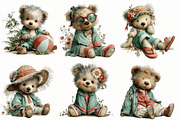 Whimsical SUmmerTeddy Bear Clipart, an Illustration by Designworld (Thumbnail 4 of 5)